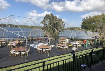 44x88 subfloor 15x15 black white checkered dance floor Helm